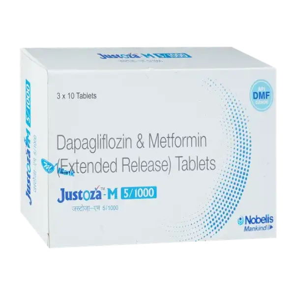 Justoza-M 5/1000 Tablet ER